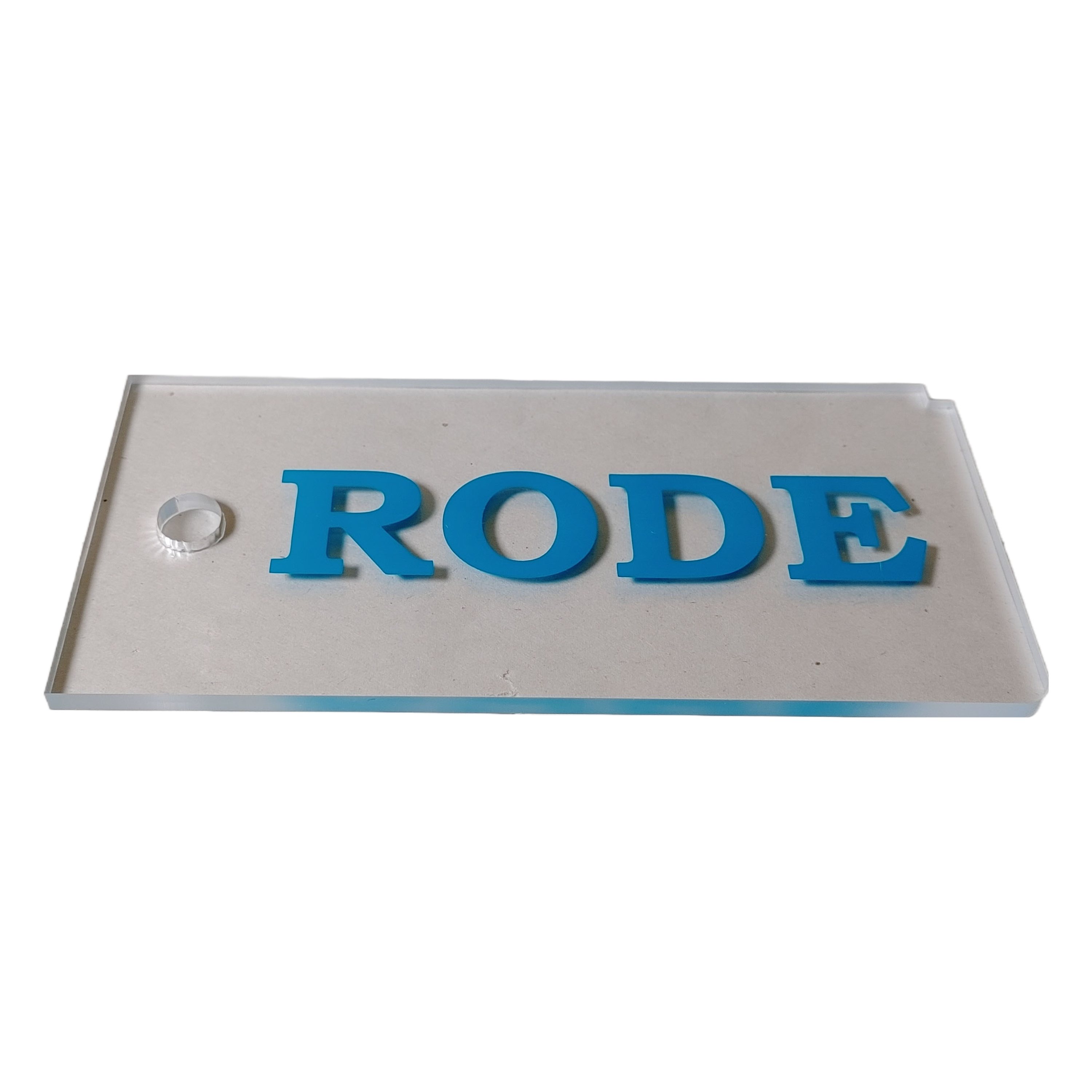 A product picture of the Rode Plexiglass Scraper