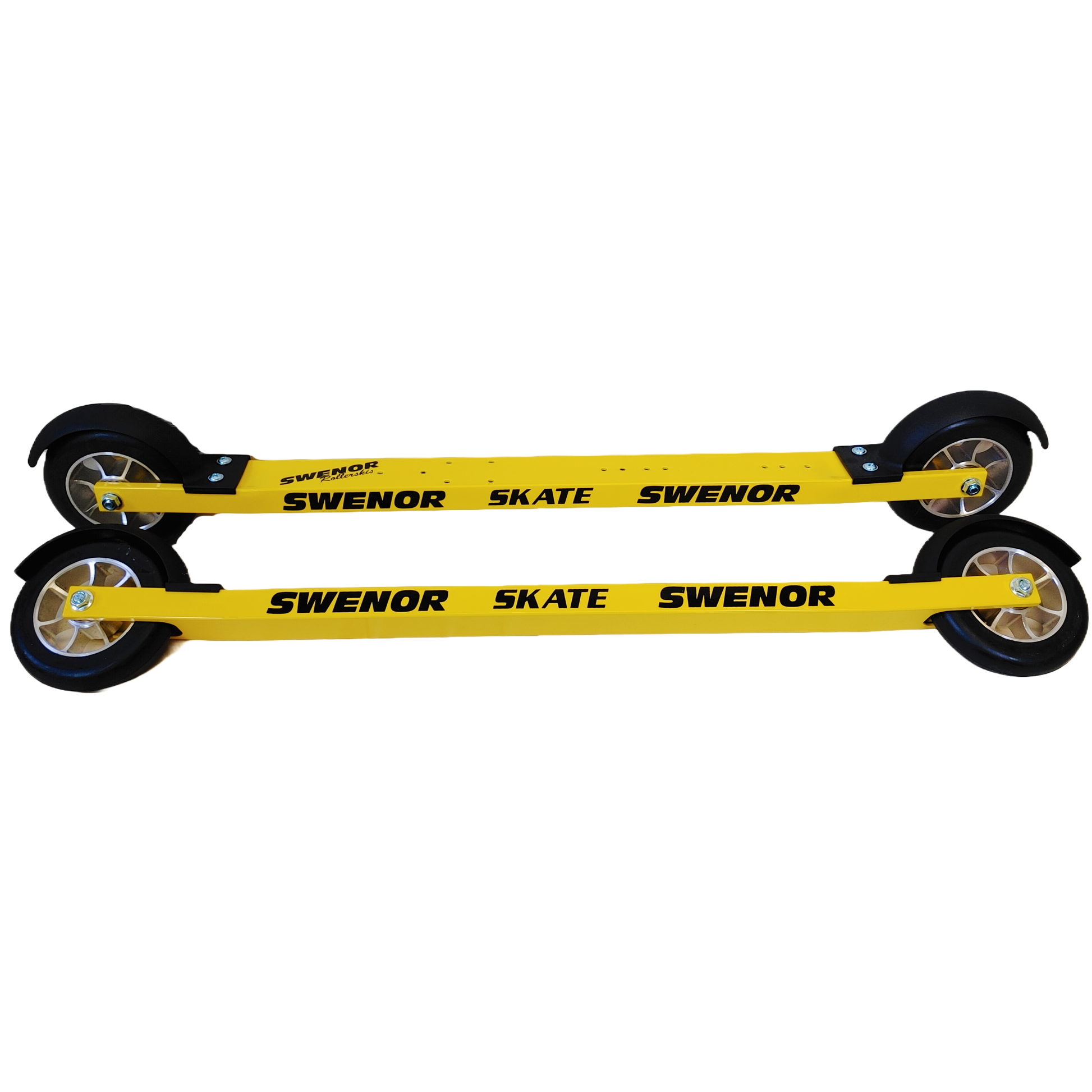 A product picture of the Swenor Skate Aluminium Rollerskis