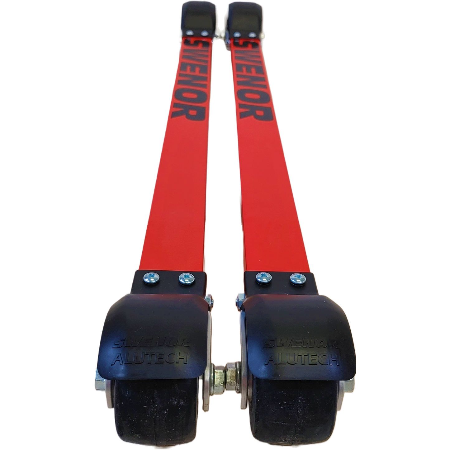 A product picture of the Swenor Alutech Junior Classic Rollerskis