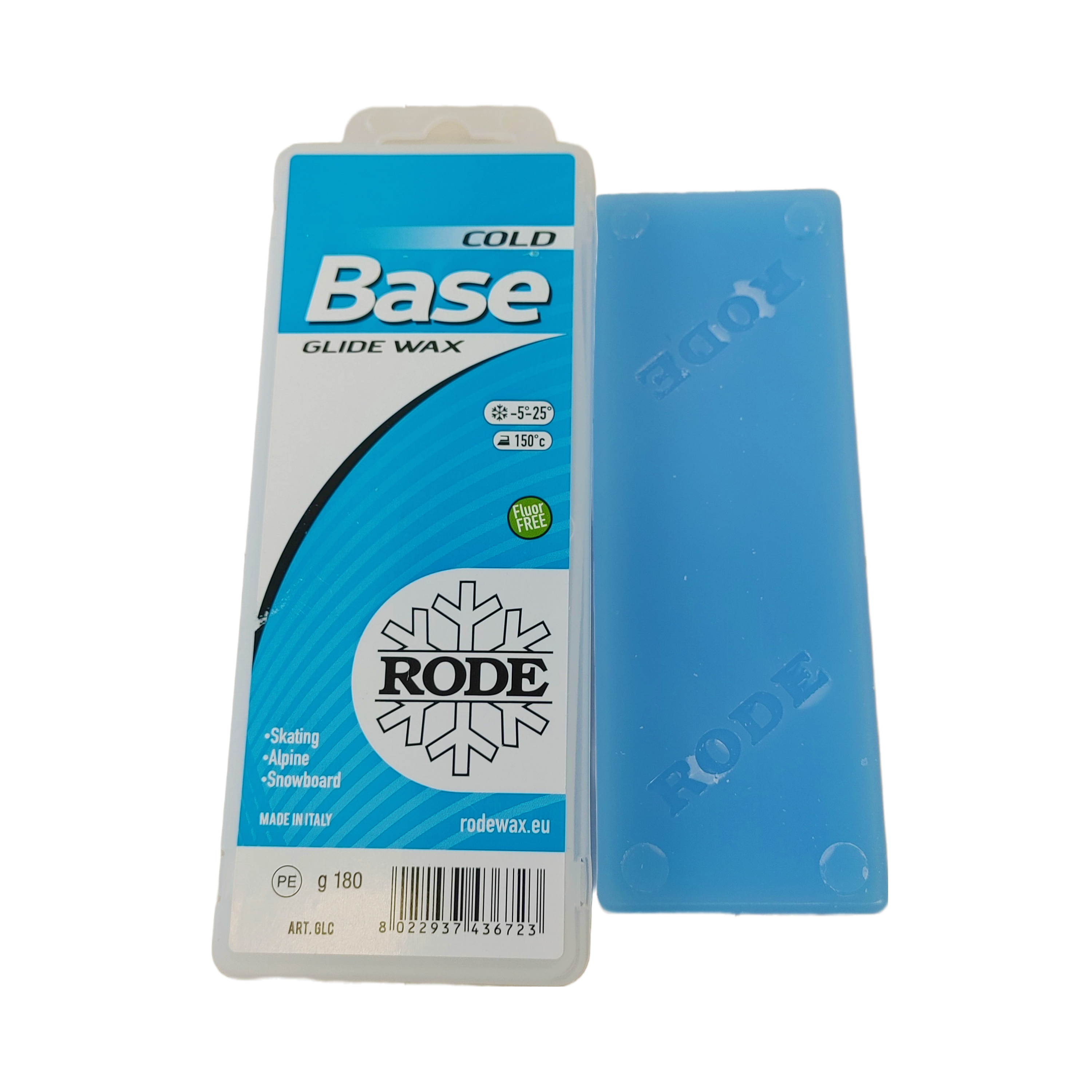 A product picture of the Rode Base Glider Cold Melt Wax