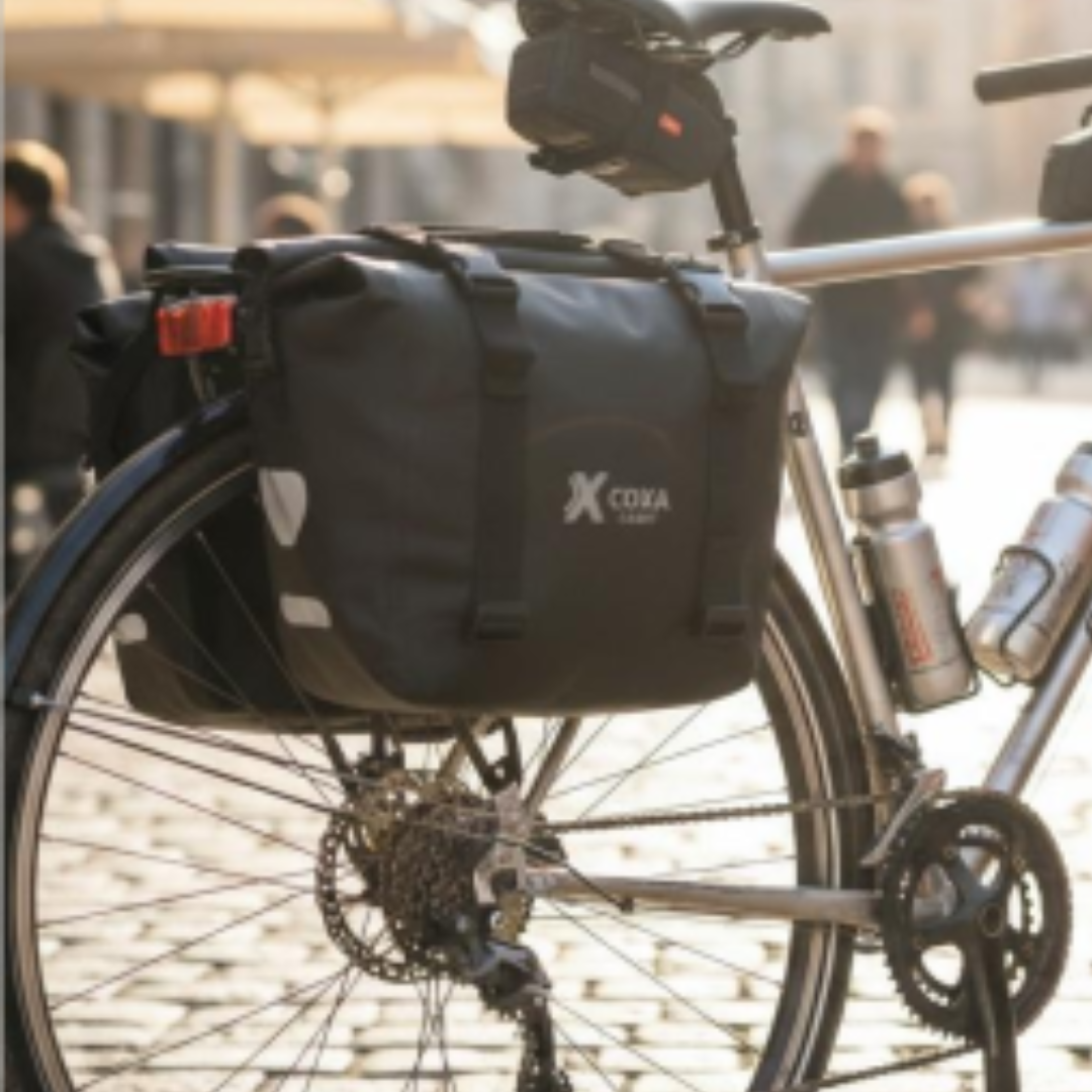 A product picture of the COXA CARRY Pannier Bike Bag (20L)