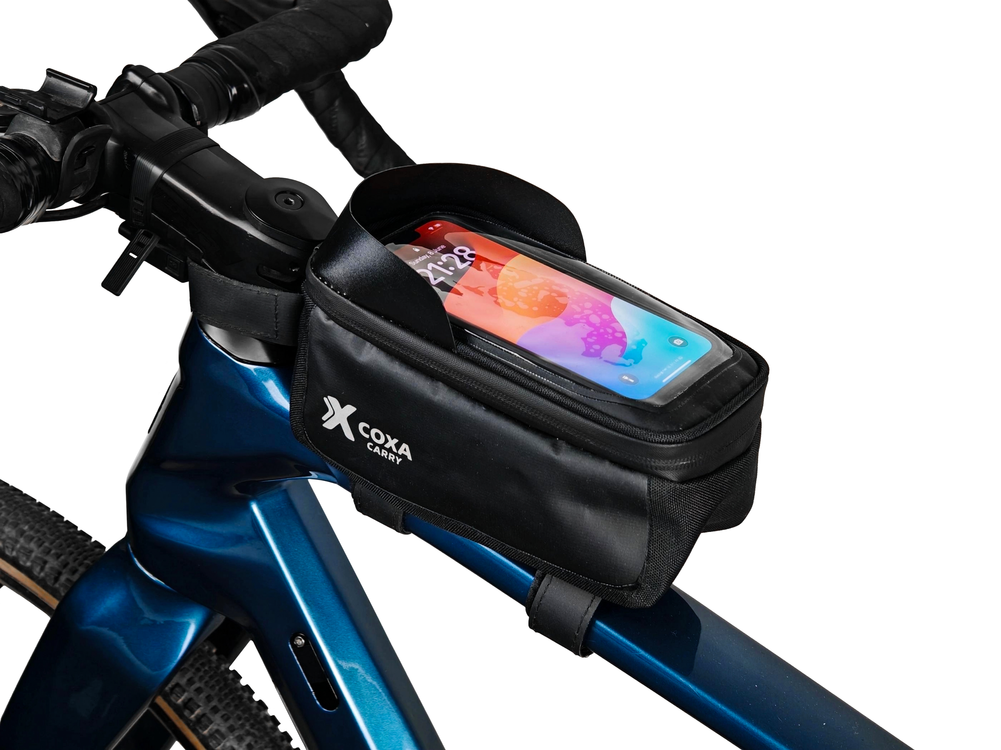 A product picture of the COXA CARRY Smartphone Top Tube Bag