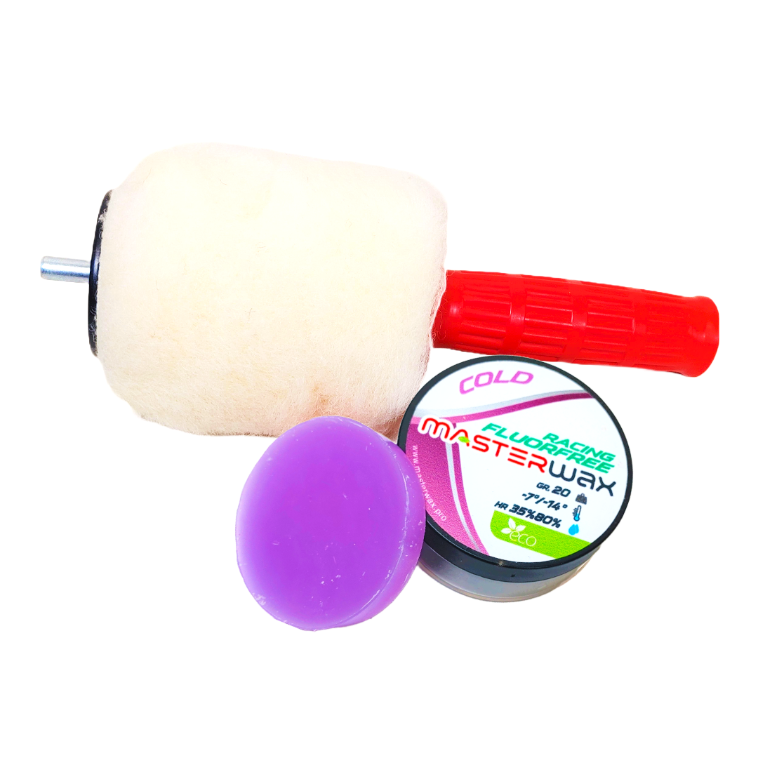 A product picture of the MasterWax RACING FLUORFREE Entry Kit