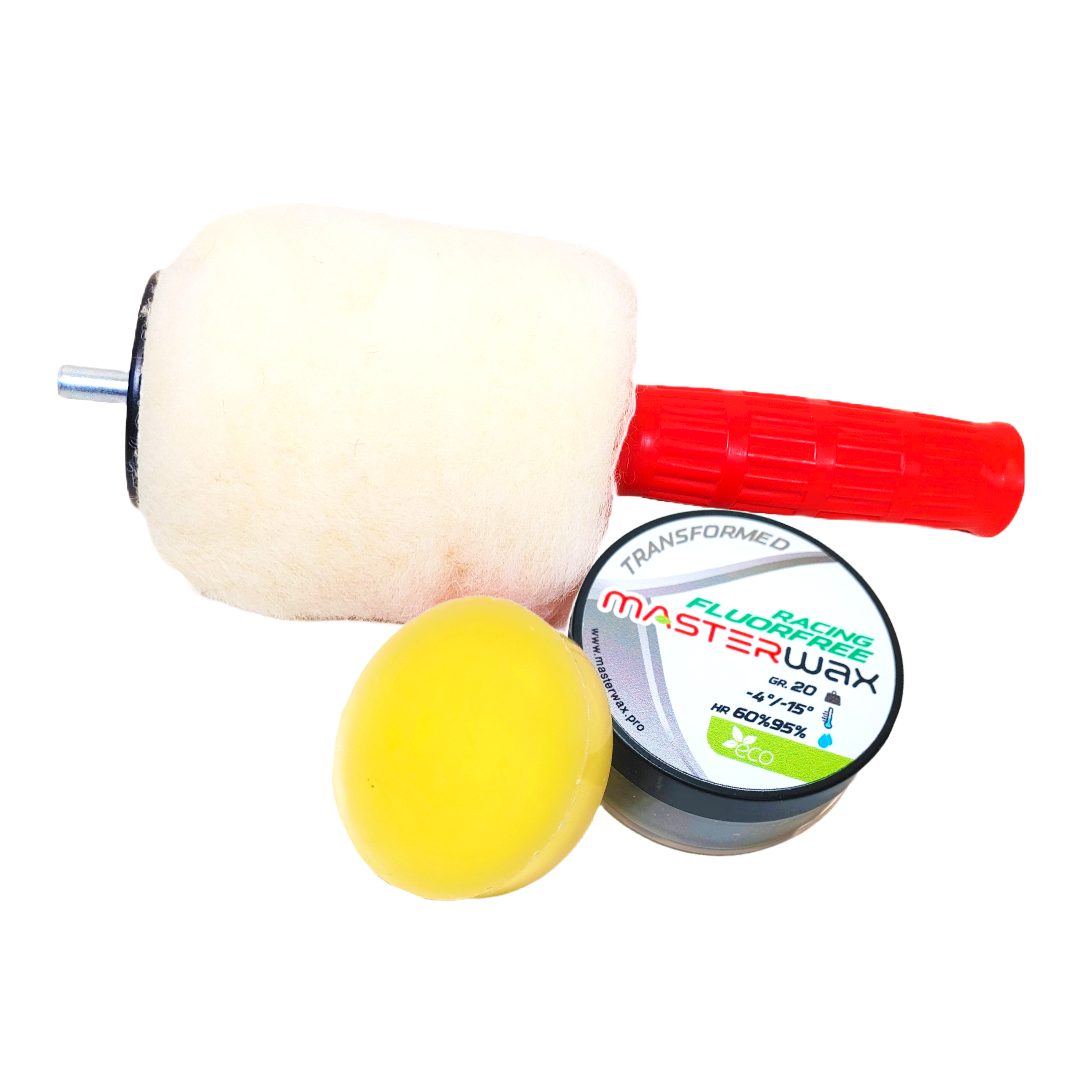 A product picture of the MasterWax RACING FLUORFREE Entry Kit