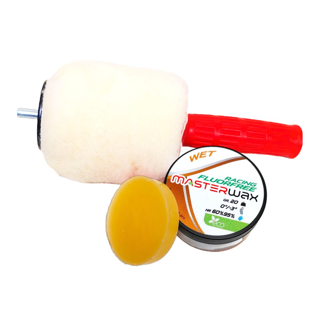 A product picture of the MasterWax RACING FLUORFREE Entry Kit