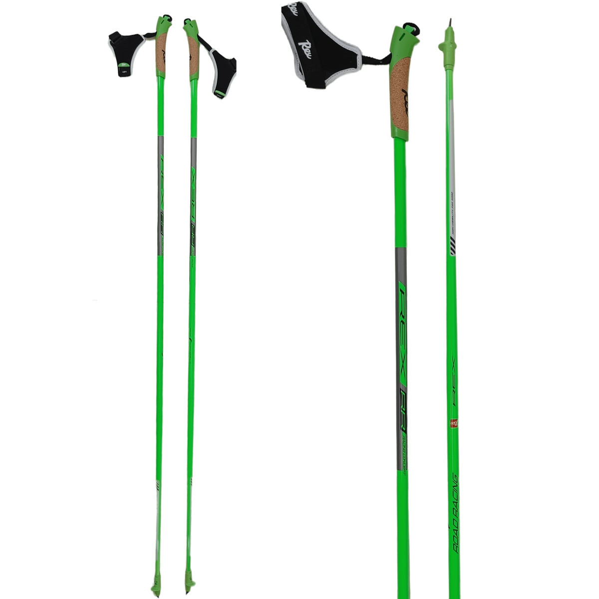 A product picture of the Rex Road Racing Rollerski Poles CLEARANCE