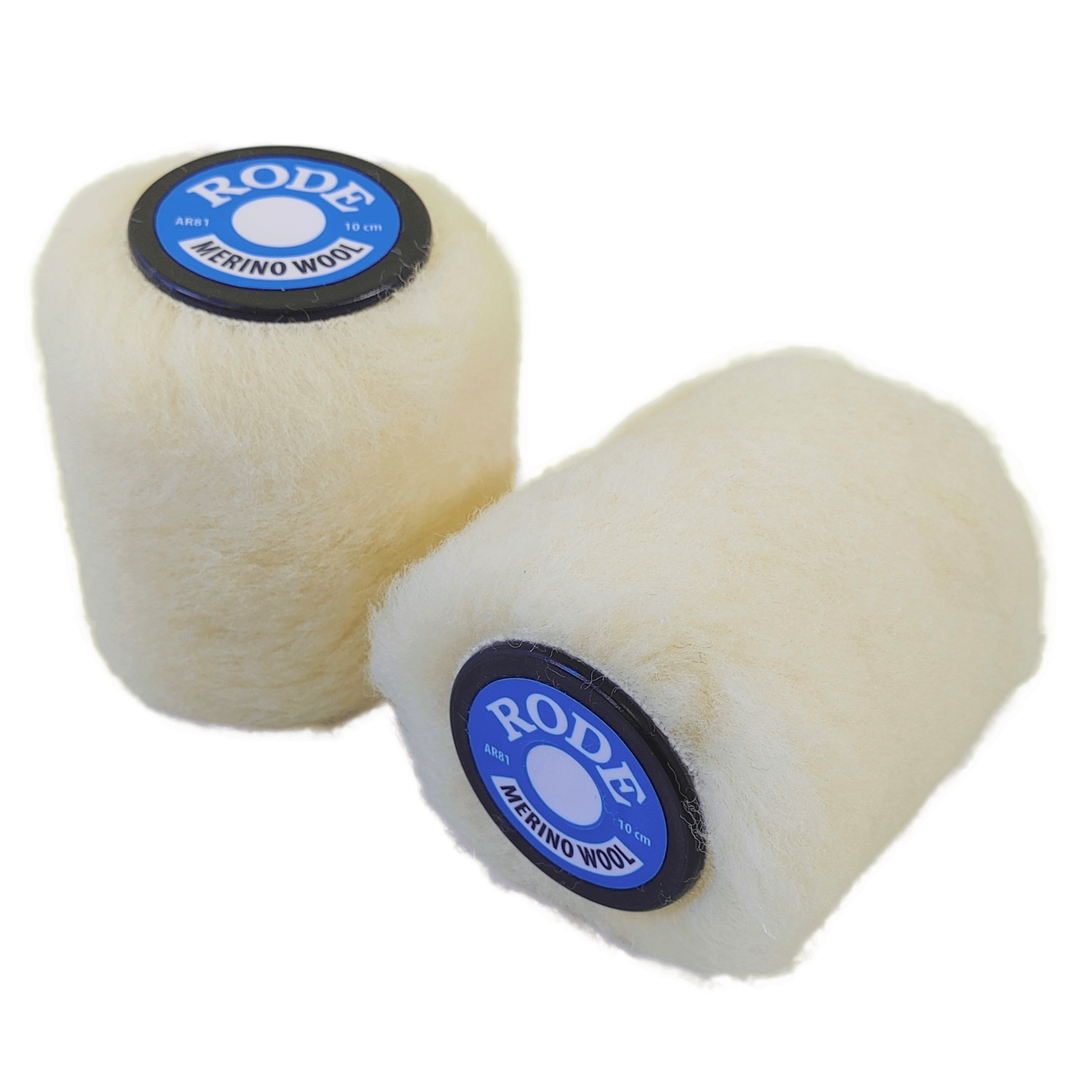 A product picture of the Rode Merino LONG HAIR Wool Roto Brush