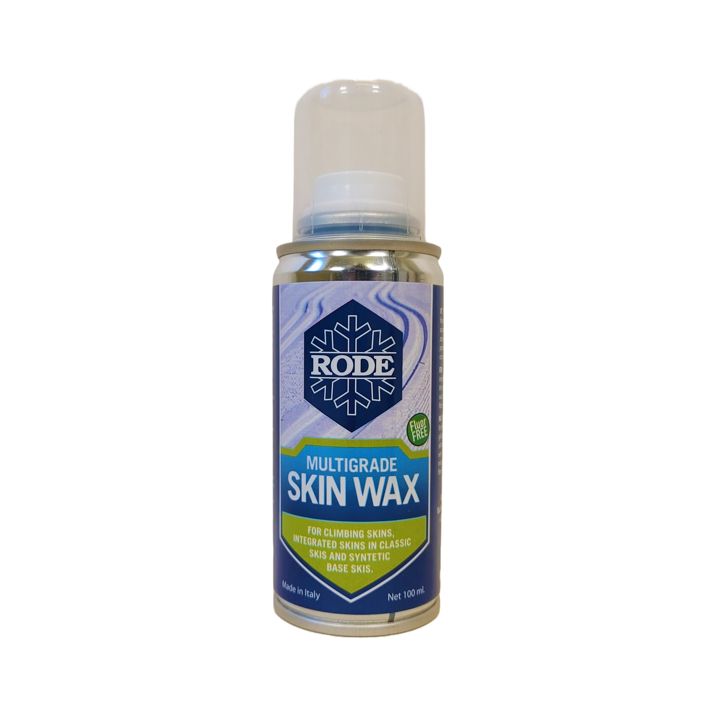 A product picture of the Rode Skin Ski Wax Spray