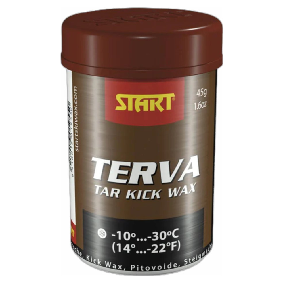 A product picture of the Start Tar Minus Black Kickwax (-10C/-30C) | 45g