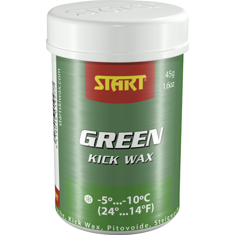 A product picture of the Start Green Kickwax (-5C/-10C) | 45g