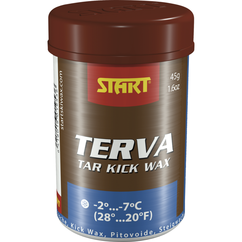 A product picture of the Start Tar Five Blue Kickwax (-2C/-7C) | 45g