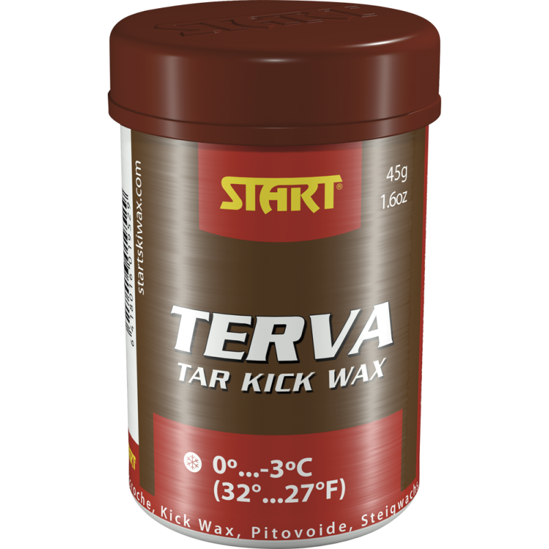 A product picture of the Start Tar Two Red Kickwax (0C/-3C) | 45g