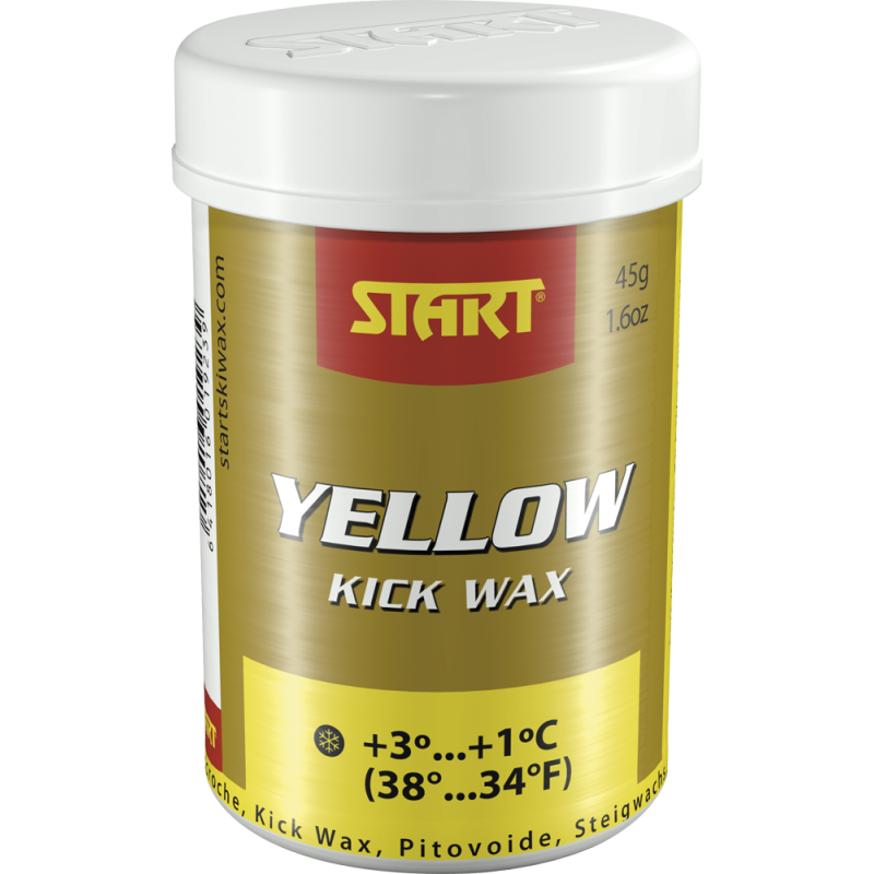 A product picture of the Start Yellow Kickwax (3C/1C) | 45g
